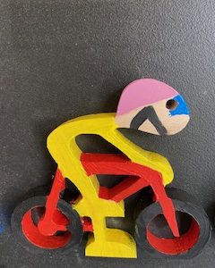 2316-Family Range-At Play, Male Cyclist