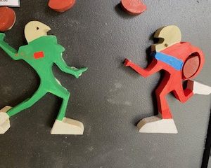 2332-Family Range-At Play, American Football Set