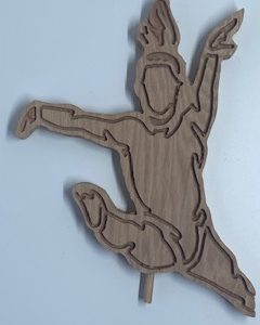 2336-Sport-Gymnastics Female Leaping